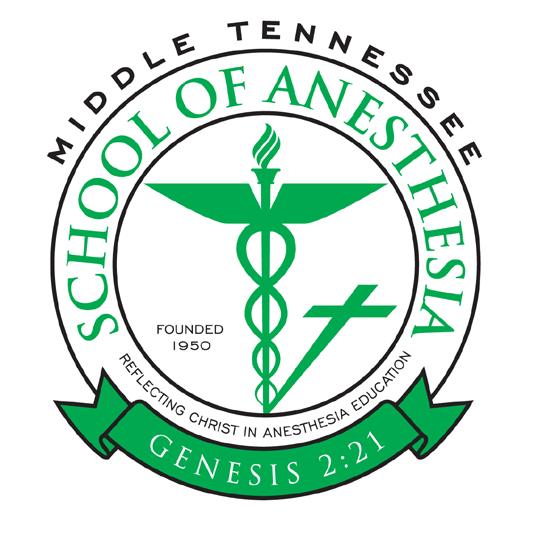 MIDDLE TENNESSEE SCHOOL OF ANESTHESIA 2017 2018 Acute Surgical Pain Management Fellowship HANDBOOK