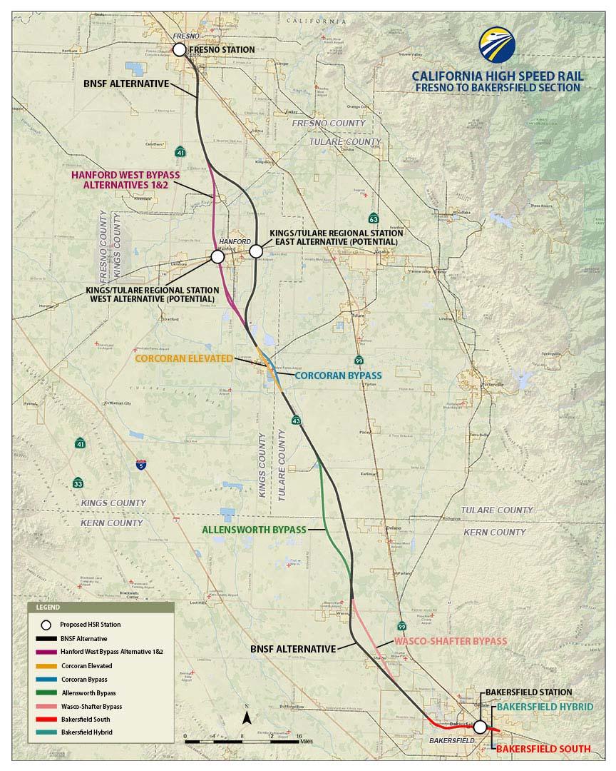 FRESNO TO BAKERSFIELD PROJECT SECTION 114 Miles Providing Access to Residents of Fresno, Tulare, Kings, and Kern Counties Authority