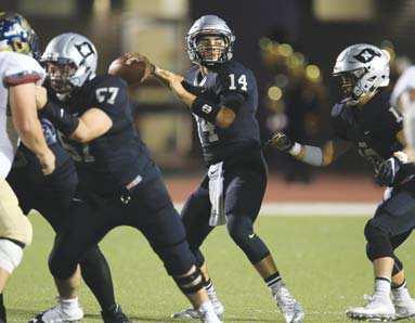 Quarterback Randy Reyna and wide receiver Arturo Beltran are two of the best athletes in the district, and they will be a potent combination on offense.