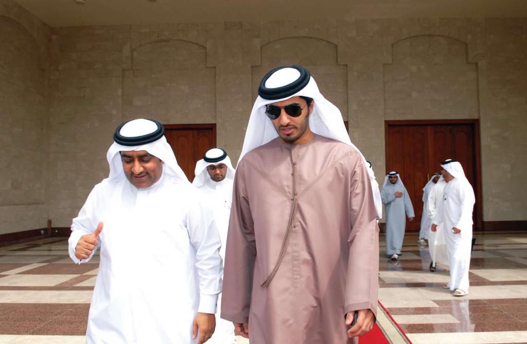 His Highness Sheikh Rashid Bin Humaid Al Nuaimi, General Director of Ajman