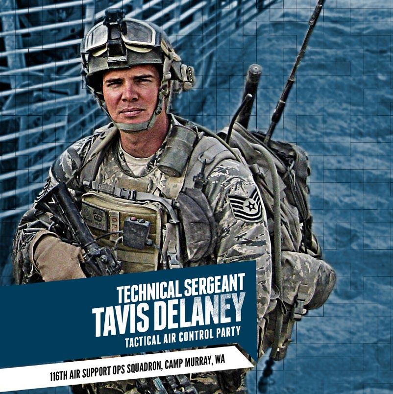 In March 2011, Technical Sergeant Tavis Delaney deployed to Forward Combat Outpost Kalagush, Laghman Province, Afghanistan, serving as a joint terminal attack controller (JTAC).