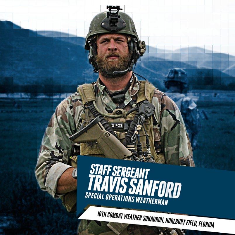 Staff Sergeant Travis Sanford, a special operations weatherman, was deployed to Afghanistan in 2010 as a member of a Marine special operations team.
