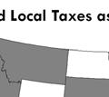11. State and Local Taxes as a Percentage of Personal Income 1 South Dakota Percent 7.9 2 New Hampshire 8.6 3 Tennessee 8.7 4 Alabama 8.9 4 South Carolina 8.9 4 Texas 8.9 7 Oregon 9.0 8 Colorado 9.