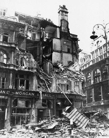 Battle of Britain Summer 1940 London was bombed for 57 consecutive nights during the infamous