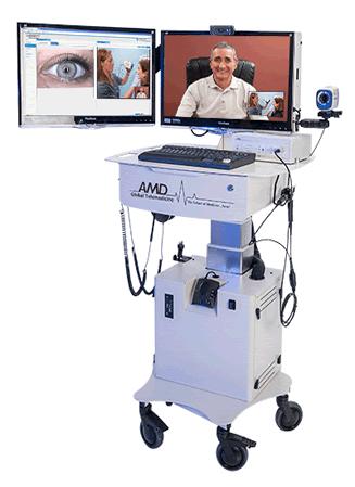 Technology Component Patient Site State-of-the-Art AMD Telehealth Cart High
