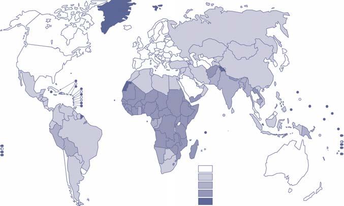 Global Atlas of the Health Workforce (http://wwww.who.int/globalatlas/default.asp). Used with permission. Figure 1.