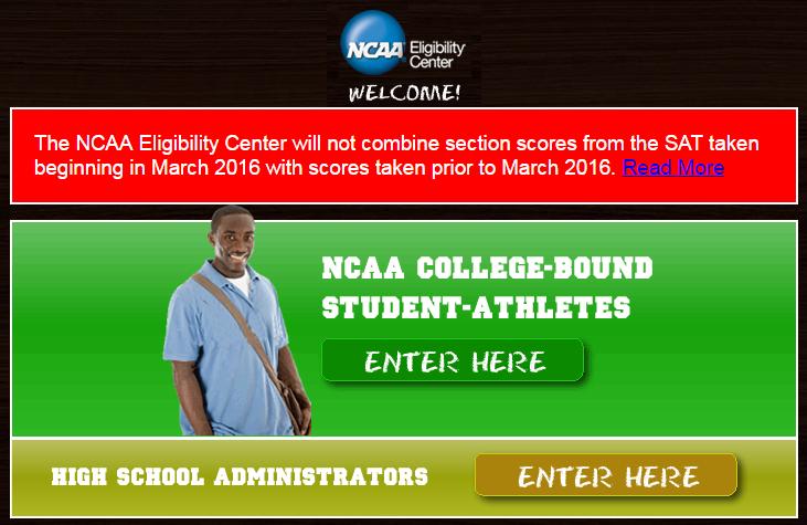 STEP 6: NCAA Clearinghouse (Required) Apply for NCAA Clearinghouse