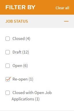 A pop-up acknowledgment message box displays the Job Title, Job ID and Expiry Date.