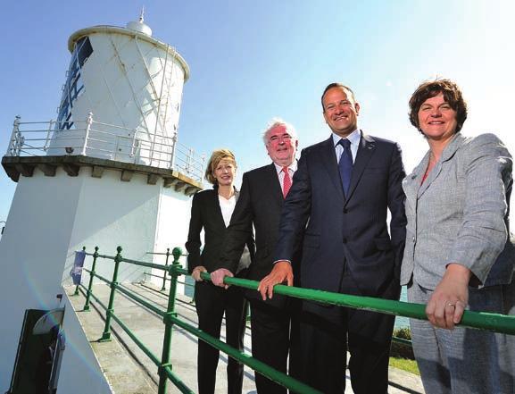 EU Shines a Light on New All-Island Lighthouse Trail September saw the launch of a new all-island tourism initiative, which will transform five operational lighthouses based in Northern Ireland and
