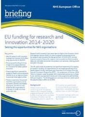 The NHS European Office can assist NHS organisations wishing to apply for EU funds.