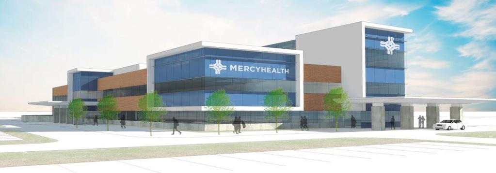 Mercy Health intends to build a medical center designed as an ambulatory pavilion in the Eastgate area of Cincinnati.