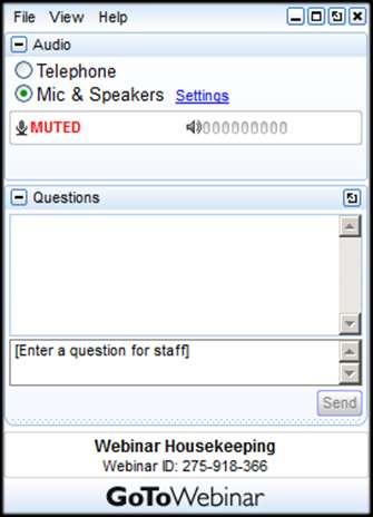 Join audio: Choose Mic & Speakers to use VoIP