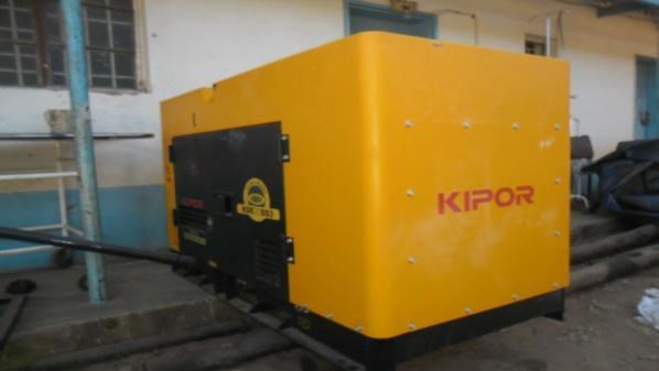 A 35KVA generator to be connected to three of the