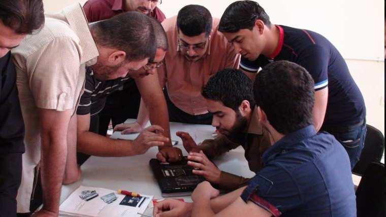 Priority Actions Iraqi youths acquire computer