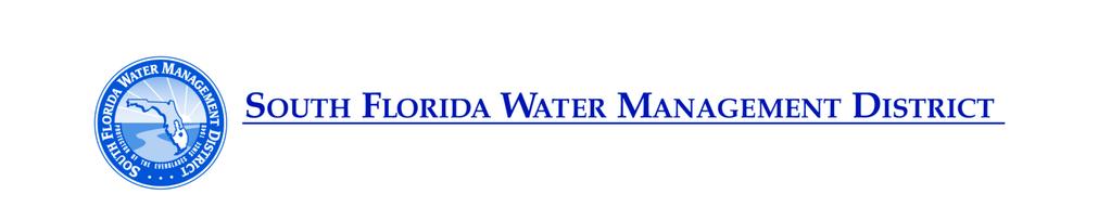 Appendix 6 South Florida Water Management District Conflict of Interest Statement Used for Peer Review Potential Conflict of Interest Statement 1.