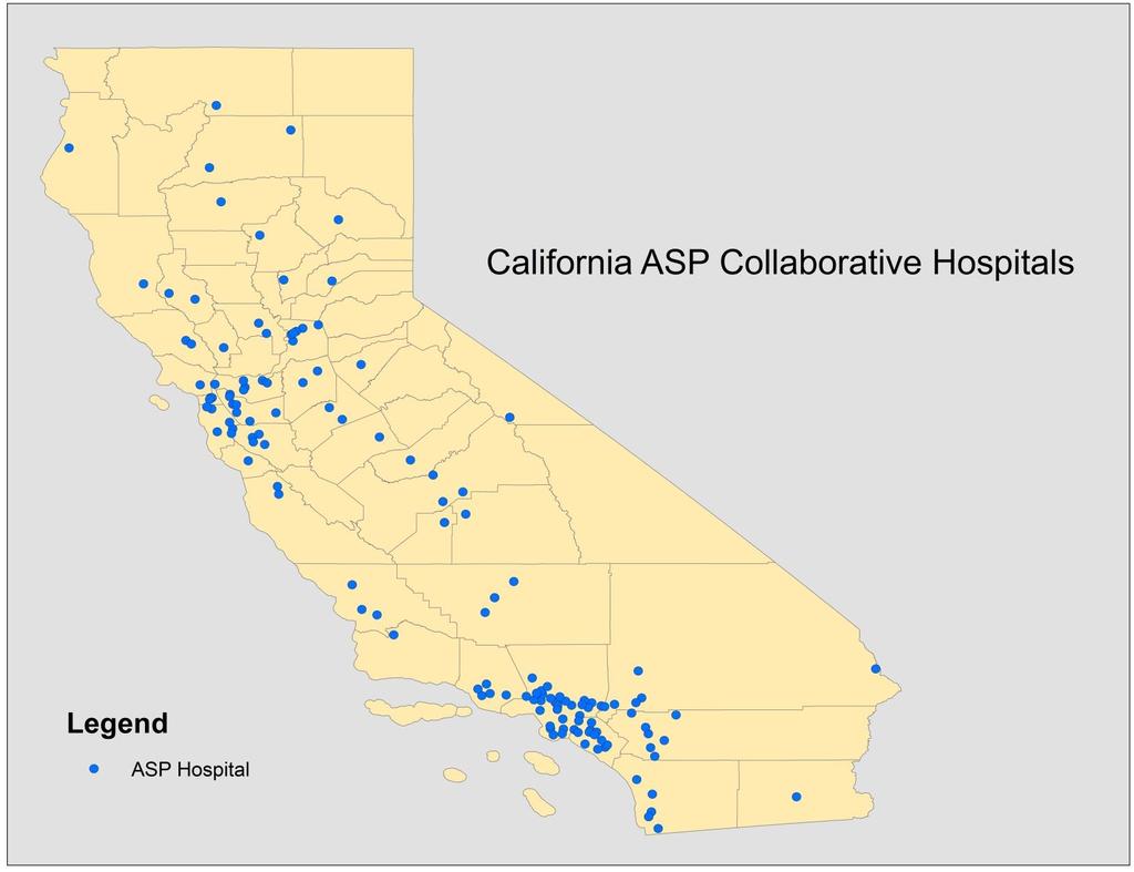 19 150 California Hospitals Are Participating in 2015 ASP Collaborative Hospital Type No.