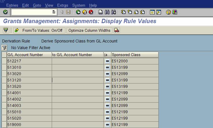 Sponsored Classes Sponsored Classes Used to group revenue and expenses for reporting. G/L expense and revenue account are assigned to a Sponsored class.