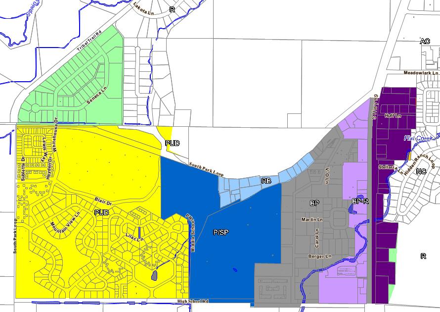 District 5 West Jackson Staff recommends that the subdivisions of Cottonwood Park and Indian Trails possibly be considered as part of this process.
