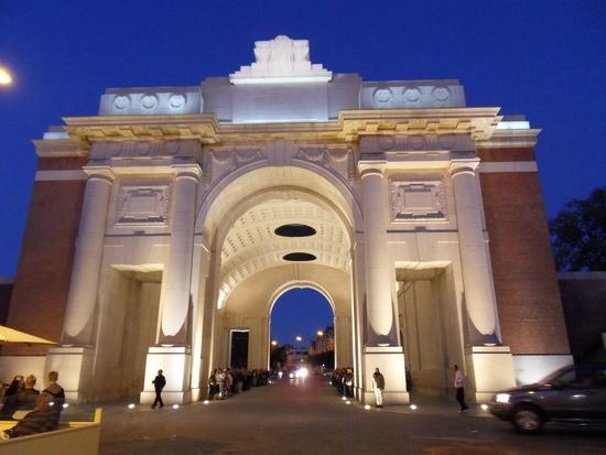 He is commemorated at the Menin Gate in Ypres, the most famous of the four Belgian Flanders memorials in the Ypres Salient