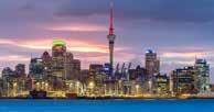 A coastal city, set amidst beautiful harbors, Auckland is a perfect blend of sophisticated city living and outdoor beauty that makes it