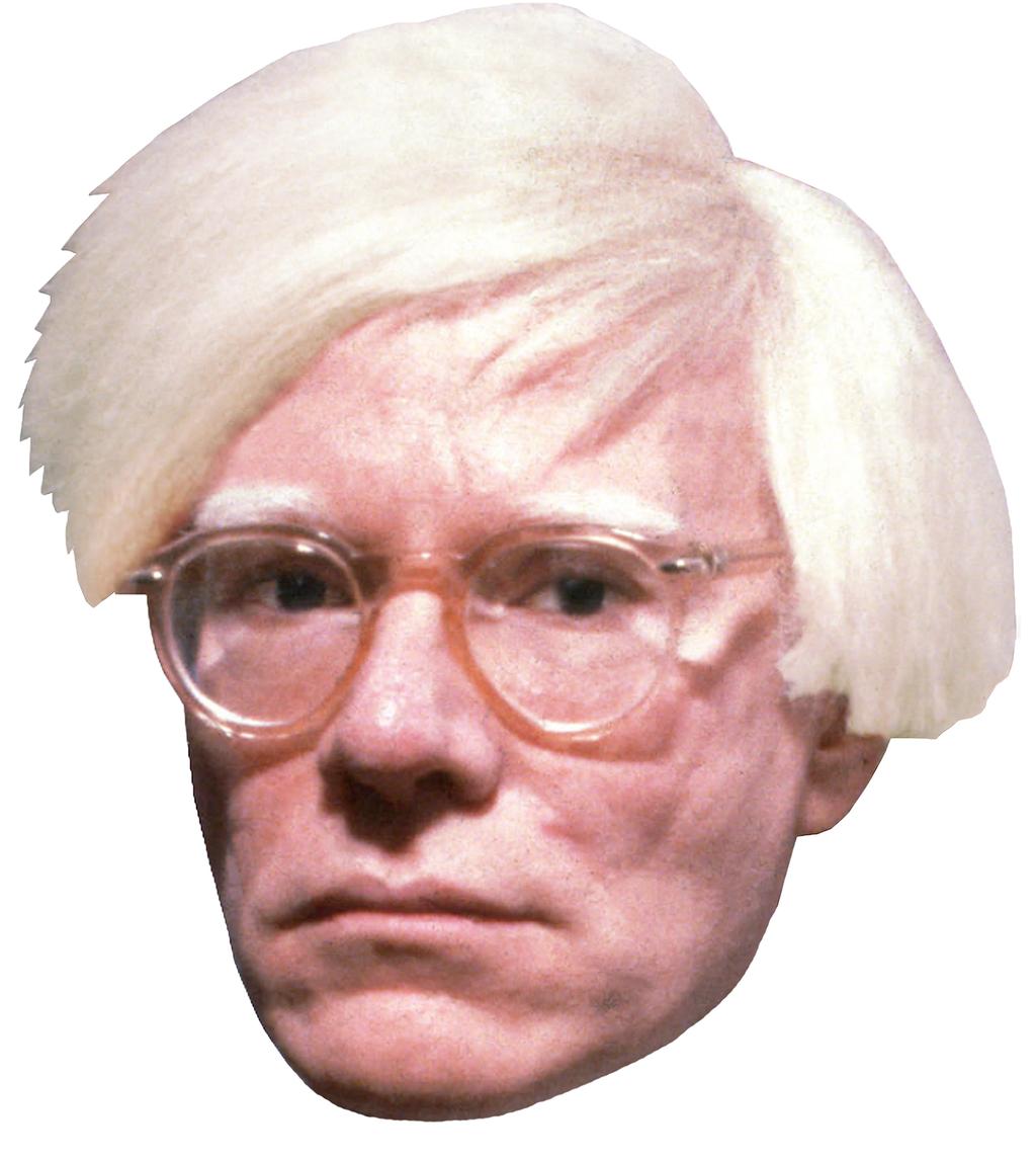 Andy Warhol Mask: Print and Wear!