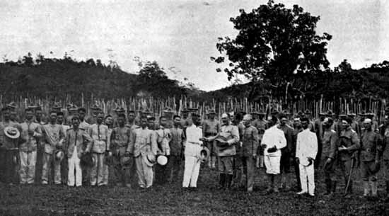 The Americans quickly seized the Philippine capital of Manila from the Spanish but refused to allow