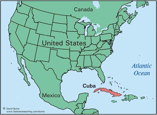 Cuba Cuba became the next US target By 1825 Spain had lost most of its over sea empire.