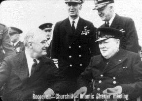 USS Greer The U.S. Enters the War The destroyers for bases deal allowed the U.S. to extend its influence August 1941- Atlantic Charter: Churchill and Atlantic