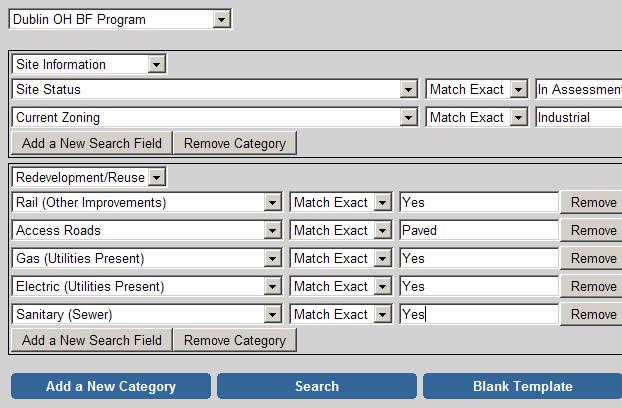 cleanup, and redevelopment Import into GIS or other databases Import