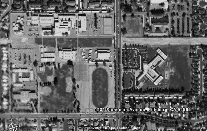 Financial Hardship Example Pittsburg Unified School District Aerial of the Central Jr.
