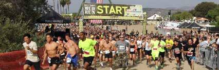 LAKE O NEILL Lake O Neill is a destination for 340,000 visitors annually at Camp Pendleton and home of the Marine Corps Mud Run that hosts nearly 15,000 spectators and participants in early summer.