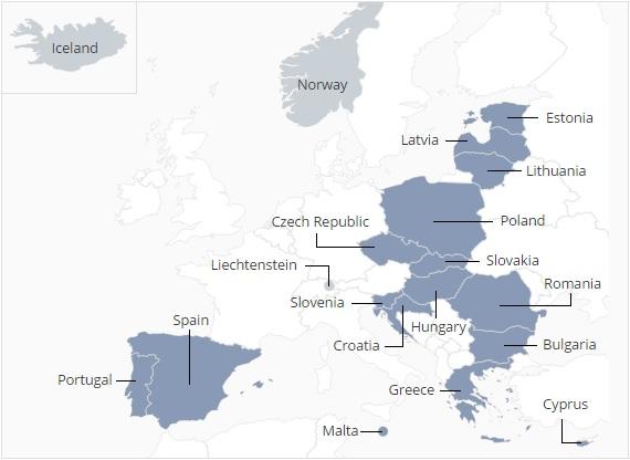 and Southern Europe. Source: eeagrants.org Why - Through the European Economic Area (EEA) Agreement, Iceland, Liechtenstein and Norway are partners in the Internal Market with the 28 EU member states.
