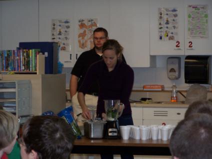 Build Your Own Shake Up at RMS We received funding for Dietitians from St.
