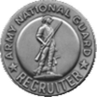 Reserve Recruiter Badge (obsolete) ARNG