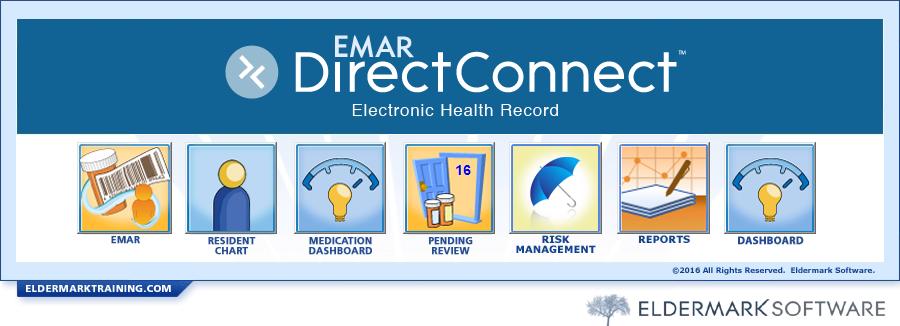Select your community and click on the Clinical tab. Click on the EMAR button.