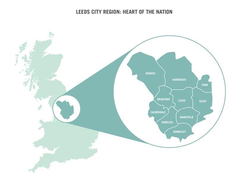 OUR VISION AND STRATEGIC INVESMENT PRIORITIES 3.1 Delivering transformational change Leeds City Region is the biggest of the core city region economies.
