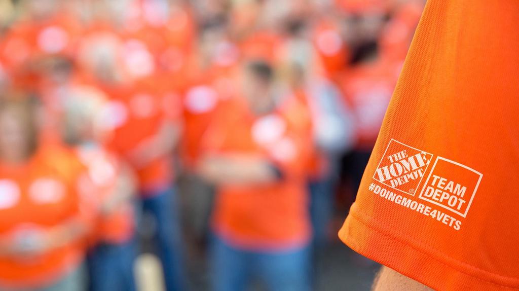 Team Depot Strategy: Create a long lasting, physical change in the community by engaging associates in