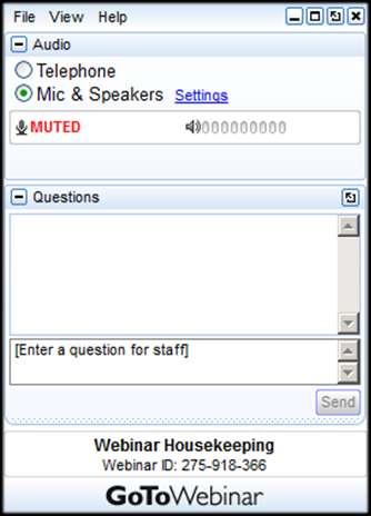 audio: Choose Mic & Speakers to use VoIP Choose