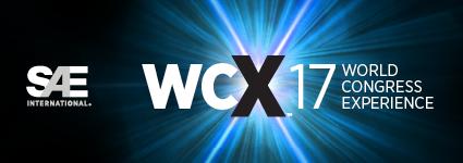 WELCOME TO WCX TM 17: SAE World Congress Experience We re happy to welcome you to WCX TM 17: SAE World Congress Experience, SAE International s completely transformed, signature event serving as a