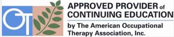 Expiration: 12-31-18 This continuing education activity is APPROVED by Texas Physical Therapy Association.