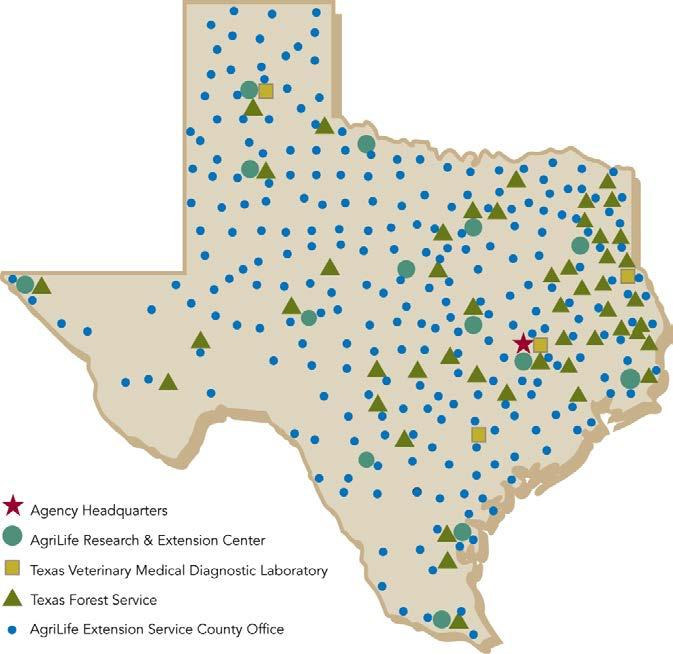Collectively We Members of the Texas A&M System (4 of the 7 System Agencies) State-wide focus serving the people and the food, forest and fiber systems across