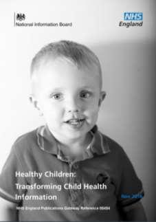 Healthy Children strategy vision Knowing where every child is and how healthy