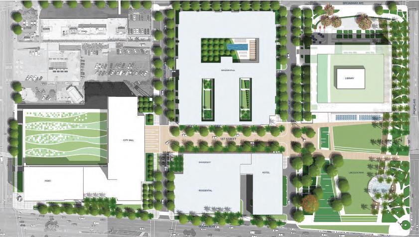 Design Concepts 1 st Street Lincoln Park Views and Circulation
