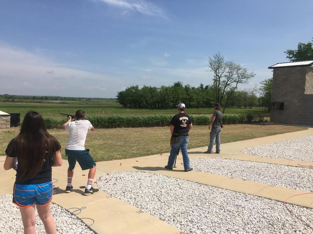 Eufaula FFA had a team to compete in the shooting competition at Connors State College last Thursday April 13 th. This CDE event consists of sporting clay shoot and trap shooting.