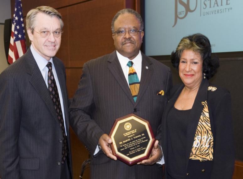 Jackson State University Honoree Trustee Doug Rouse, Chair Diversity Recognition Committee