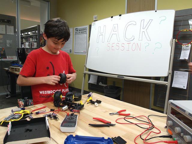 A MAKERSPACE is a physical location
