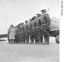 The Tuskegee Airmen: First African-Americans Trained As Fighter Pilots The excellent work of the Tuskegee Airmen during the Second World War led to changes in the American military policy of racial
