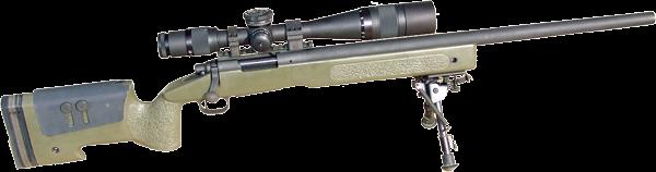 M40A3 Anti-personnel The M40A3 is a 7.62mm sniper rifle with a maximum effective range of 1000 meters. It has a 3-12x50, point of aim/ point of impact and a five round magazine.