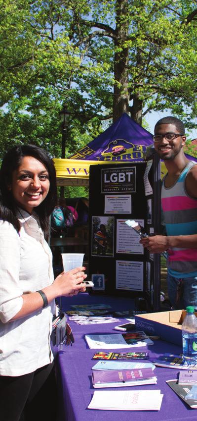 STUDENT INVOLVEMENT AND LEADERSHIP LGBT CENTER SPONSORSHIP OPPORTUNITIES The LGBT Center provides support and a sense of community for students, faculty, staff, and alumni of all sexual orientations,