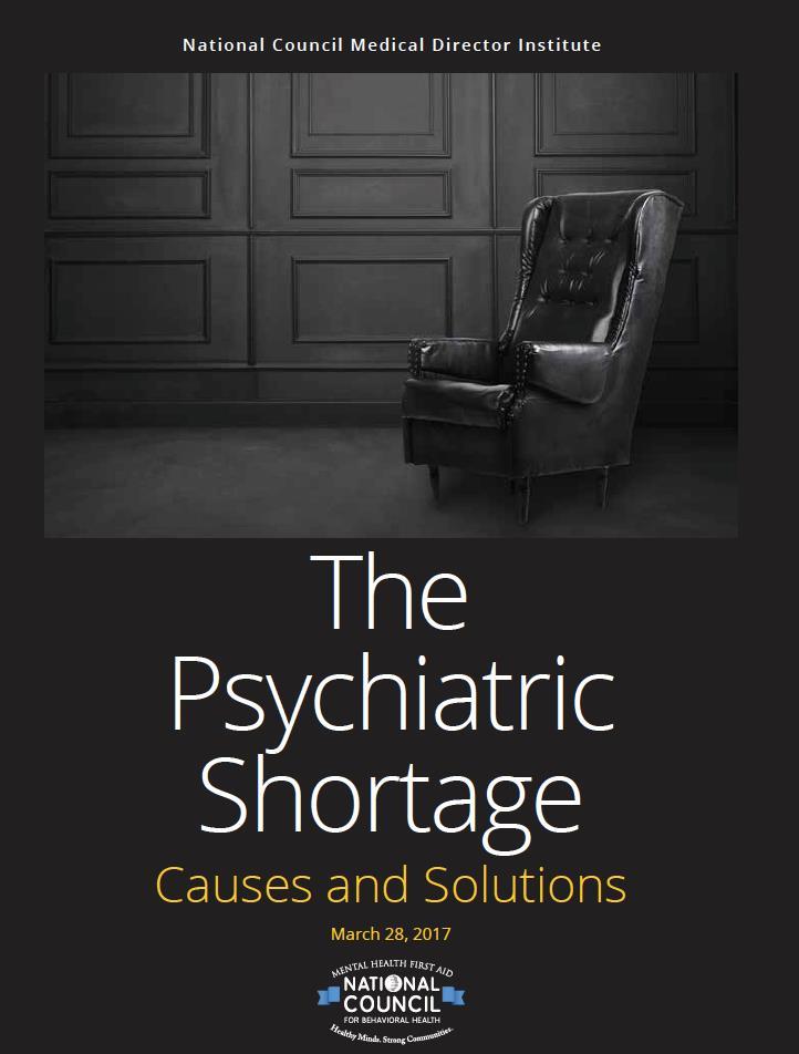 Ultimate Goal: Solutions Needed for Access to Psychiatric Care The solutions cannot rely on a single change in the field such as recruiting more